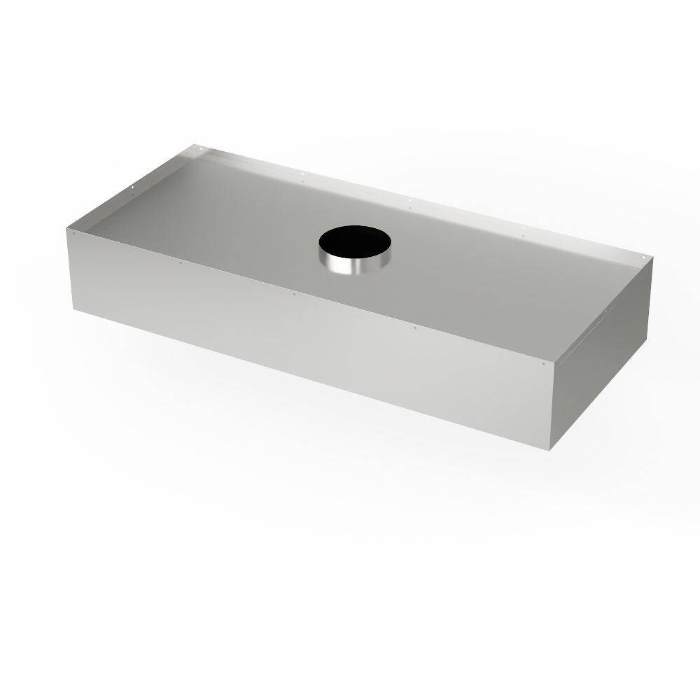 Rozsdamentes központi páraelszívó 170x210 cm | FORGAST