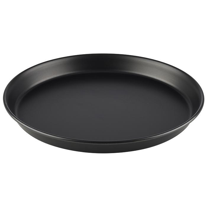 Lemez pizza sütéséhez, kék acél, 24 cm | APS 73505