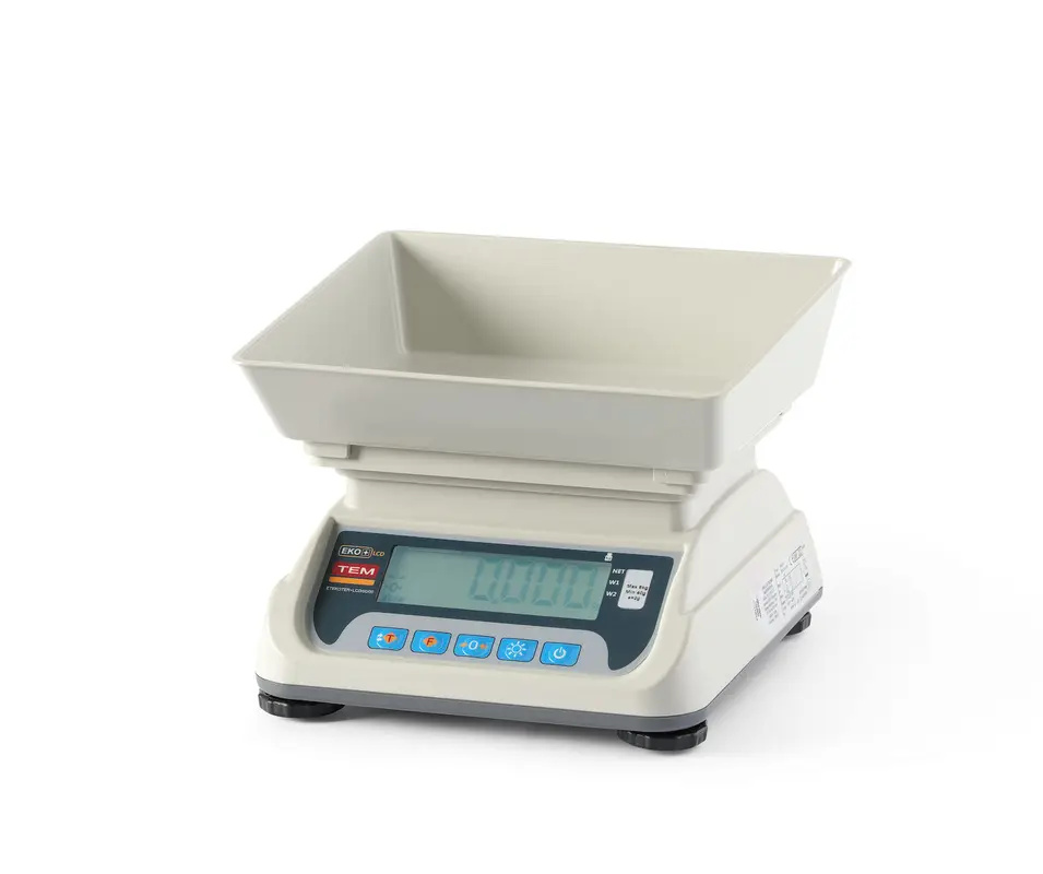 Bolti LCD mérleg RS232 porttal és hitelesítéssel, ECO+ | TEM TEKO+LCD06C-P1-B1