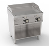 Grill lap gázüzemű sima nyitott alappal 74,8x56,4 cm | TECNOINOX 713180
