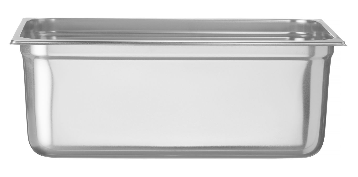 GN 1/1 tárolóedény 20 cm mély, rozsdamentes acélból, PROFI LINE | HENDI 801208
