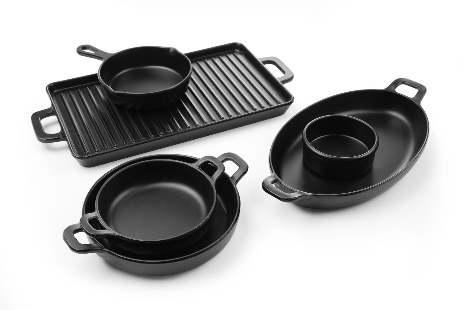 Ovális mini „little chef” nyeles lábas | HENDI 564554