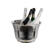 Hűtő vödör palackokhoz, STAINLESS cooler, rozsdamentes acél, 33x20 cm, 8 l | APS 36120