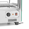Vitrines melegen tartó üvegezett 160 l, 1.5 kW | FORGAST FG09656
