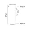 Üveg kancsó, 1,5 l | APS 10764