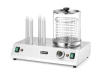 Virsli- és hot dog kiflimelegítő, 220-240V/550W, 50x31x39,5 cm | HENDI 265031