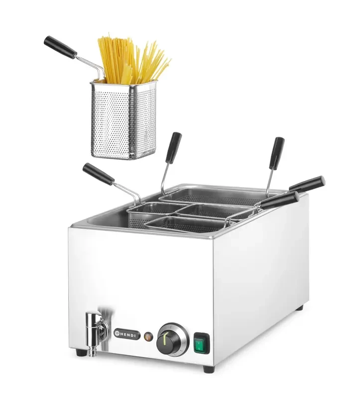 Tésztafőző készülék 25L, 230 V/3500 W, 60.1x32.6x27.9 cm | HENDI 240496