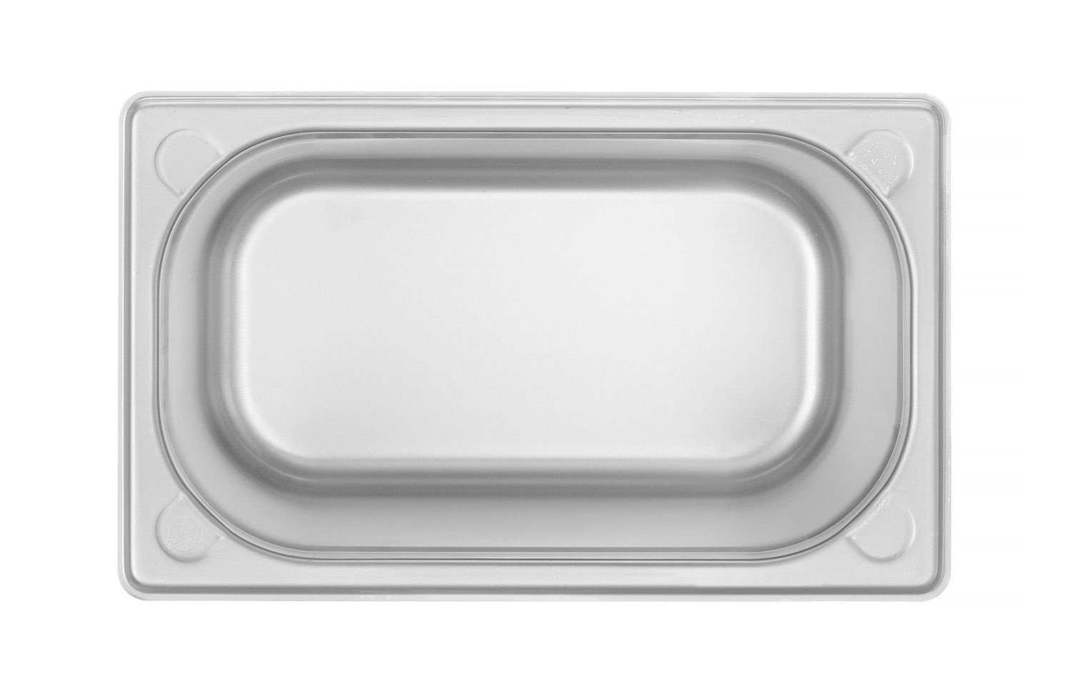 GN 1/4 edény, 20 cm mély, rozsdamentes acélból, KITCHEN LINE | HENDI 806555