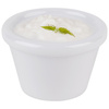 Mártogatós tál CASUAL, fehér melaminból, 6x4 cm, 50 ml | APS 83780