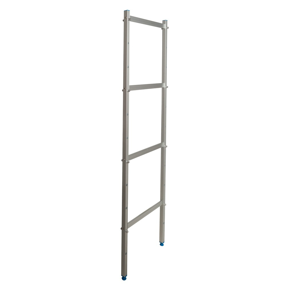 Sarokpolc 4 polcos mélység 40 cm 1PD-44+4P-64+8UM | ALUSHELF 40316