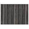 Alátét FINO asztalra, PVC, szürke csíkos, 45x33x0.1 cm | APS 60530