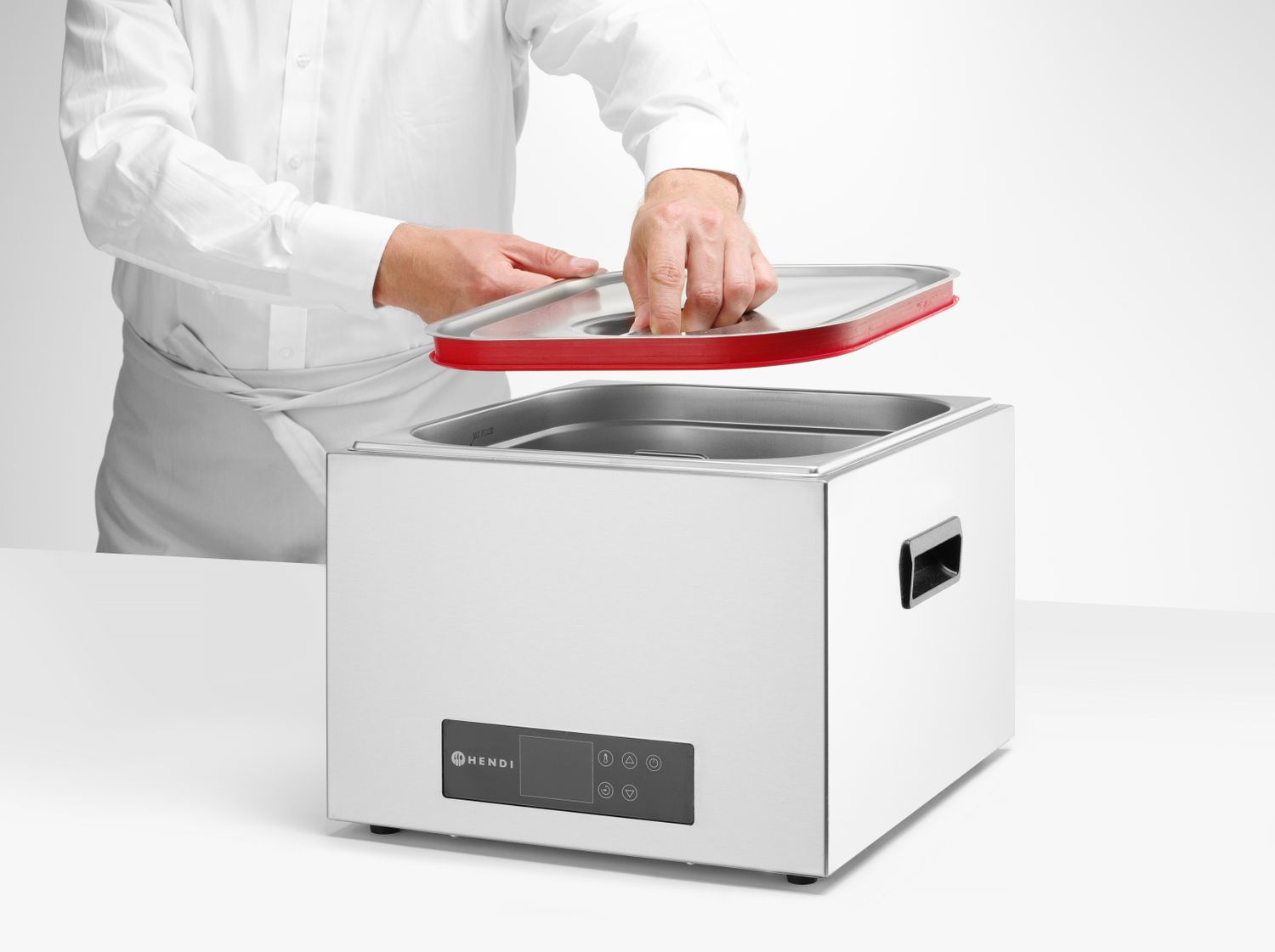 Vákuumos főzőberendezés Sous Vide GN 2/3, 13 l, 0,4 kW | HENDI 225264