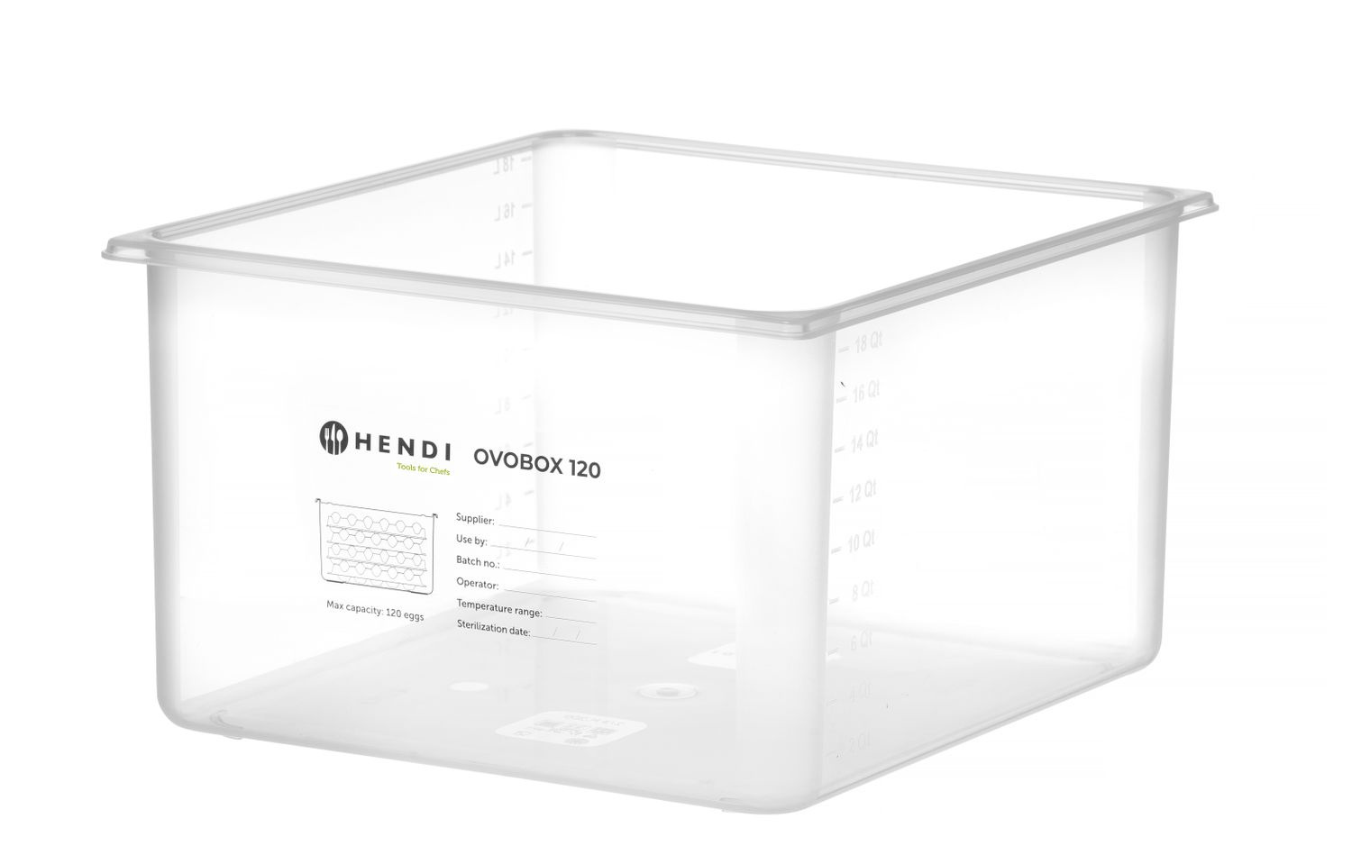 Tojástartó Overbox | HENDI 870785