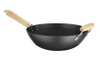 WOK serpenyő fa nyéllel, átm. 32 cm | HENDI 627907