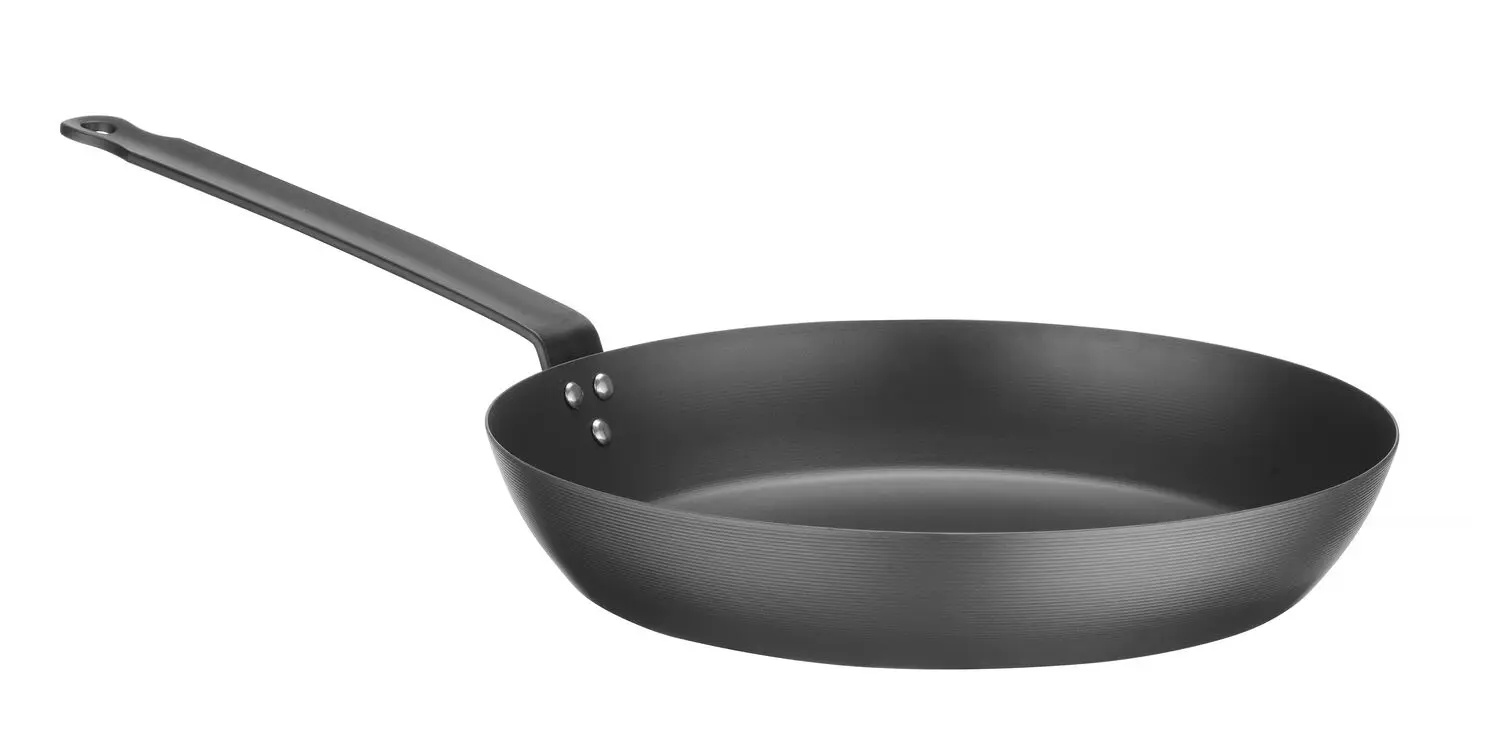 Szénacél serpenyő, átm. 24 cm | HENDI 628010