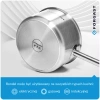 Rozsdamentes acél lábas fedővel, 6 l, 24 cm | FORGAST FG02106
