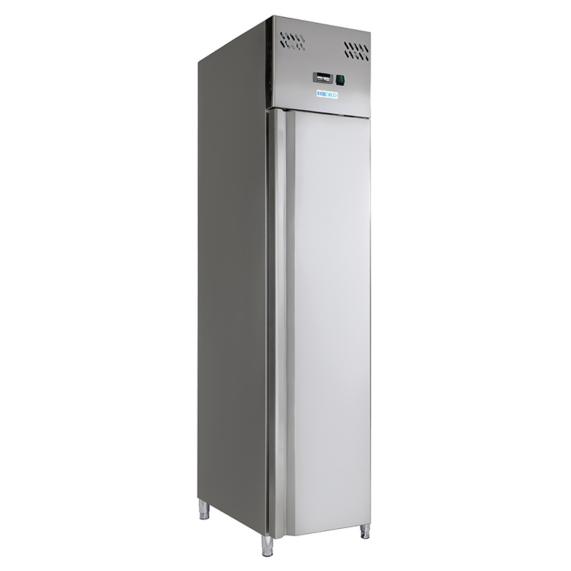 1 ajtós GN 1/1 hűtőszekrény, Forcold, 280 l, rozsdamentes acélból | FIMAR G-GNH280TNV-FC