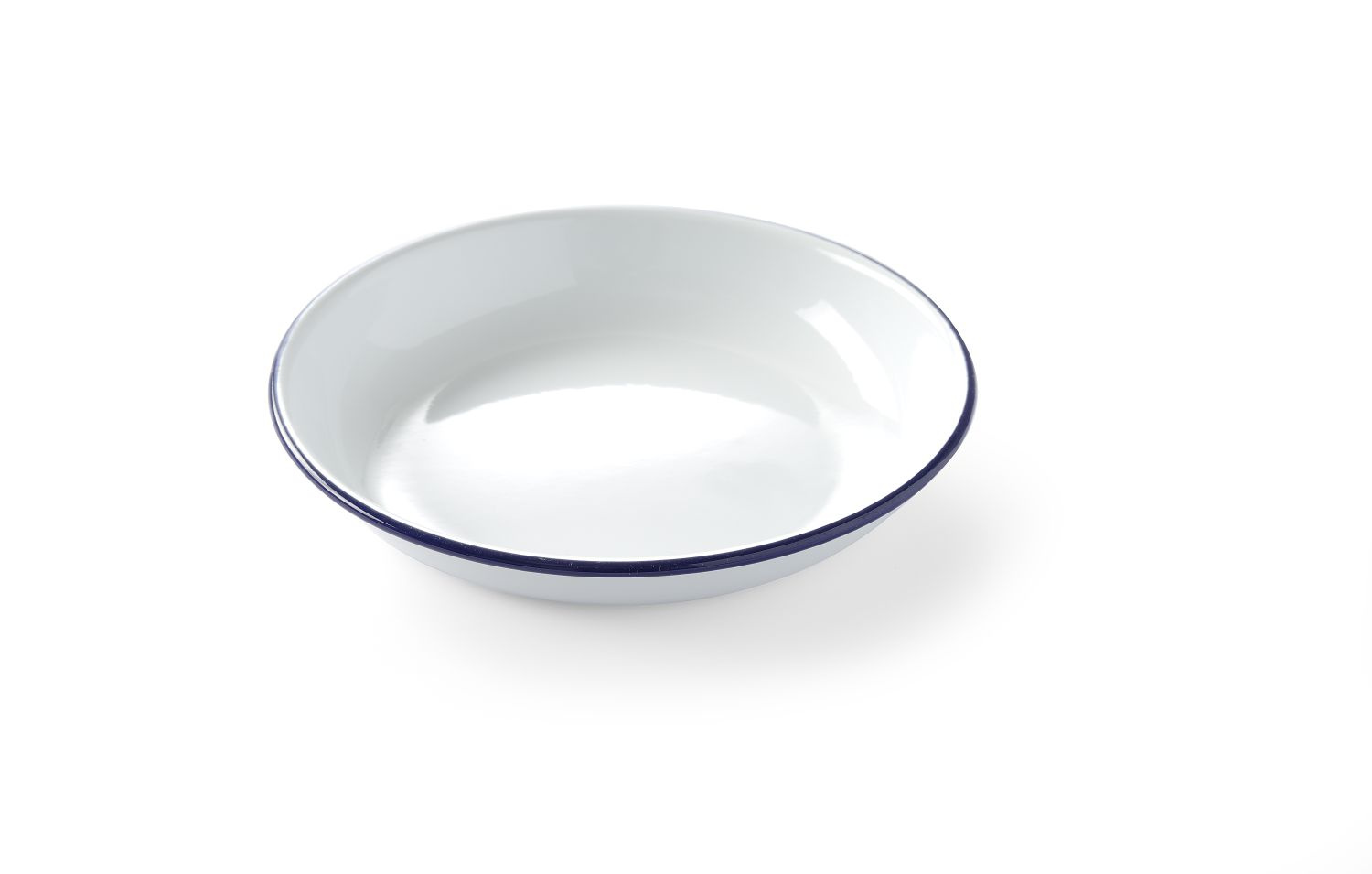 Mély zománcozott tányér - átm. 18 cm | HENDI 621240