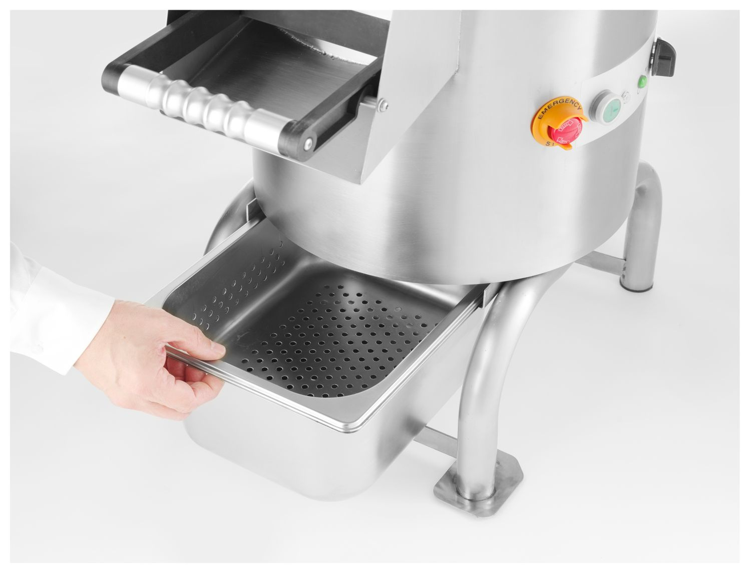 Hámozógép burgonyához 18 kg, 200-250 kg/h, 1.1 kW, 230 V | HENDI 229224
