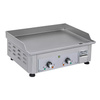 Elektromos grilllap 2 zónás, acél, 60x45 cm, 3.5 kW, 230 V | ROLLER GRILL PSI 600 E