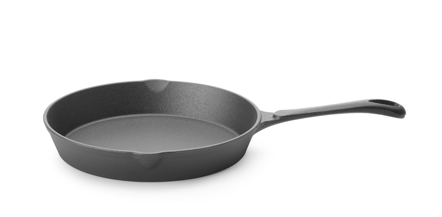 Kerek öntöttvas serpenyő, 20 cm átmérő | HENDI 629321