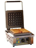 Elektromos gofrisütő BRUSSELS, nagy rács, 2 gofri, 1,6 kW | ROLLER GRILL GES10