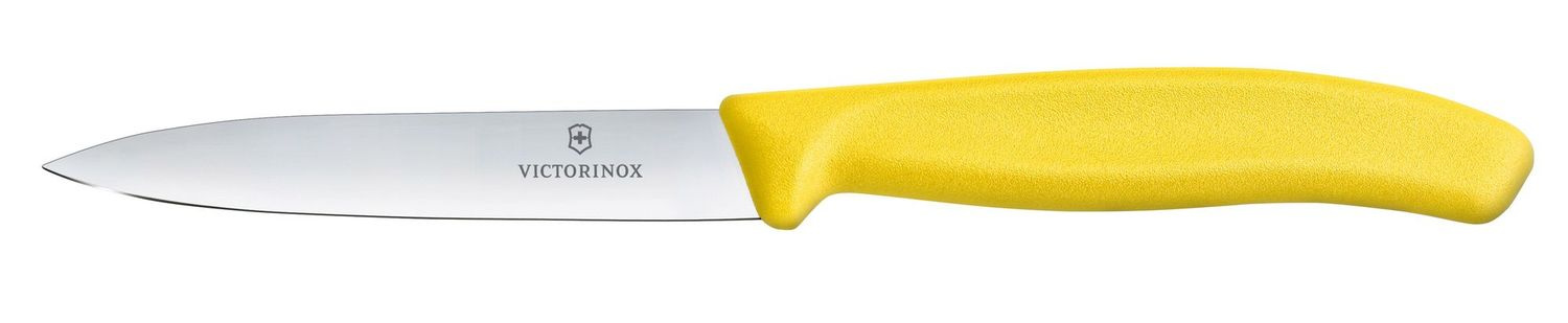 Zöldségkés Swiss Classic sárga pengehossz 10 cm | VICTORINOX 6.7706.L118
