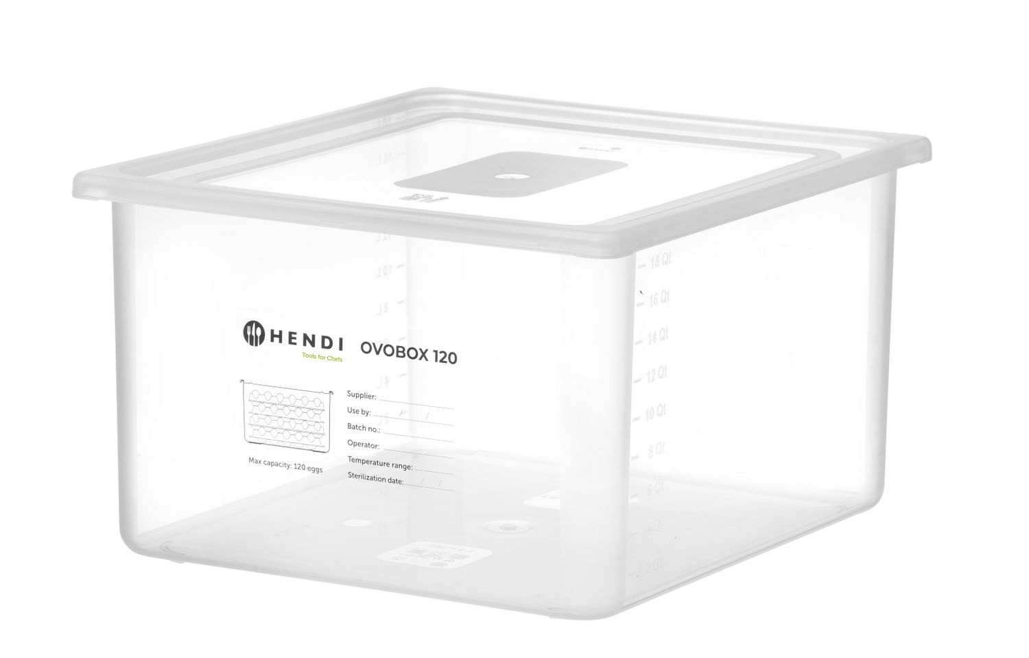 Tojástartó Overbox | HENDI 870785