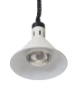 Ételek melegen tartására szolgáló függő lámpa, kúpos, bézs, 230V/250W | HENDI 273777