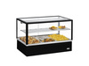 Melegtartó vitrin beépített bain-marie-vel, 3 GN 1/1, fekete | ROLLER GRILL BMV 30 N