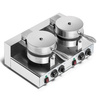 Elektromos dupla belga gofrisütő, ø 18,5 cm, 4 kW, 230 V | FORGAST FG09721
