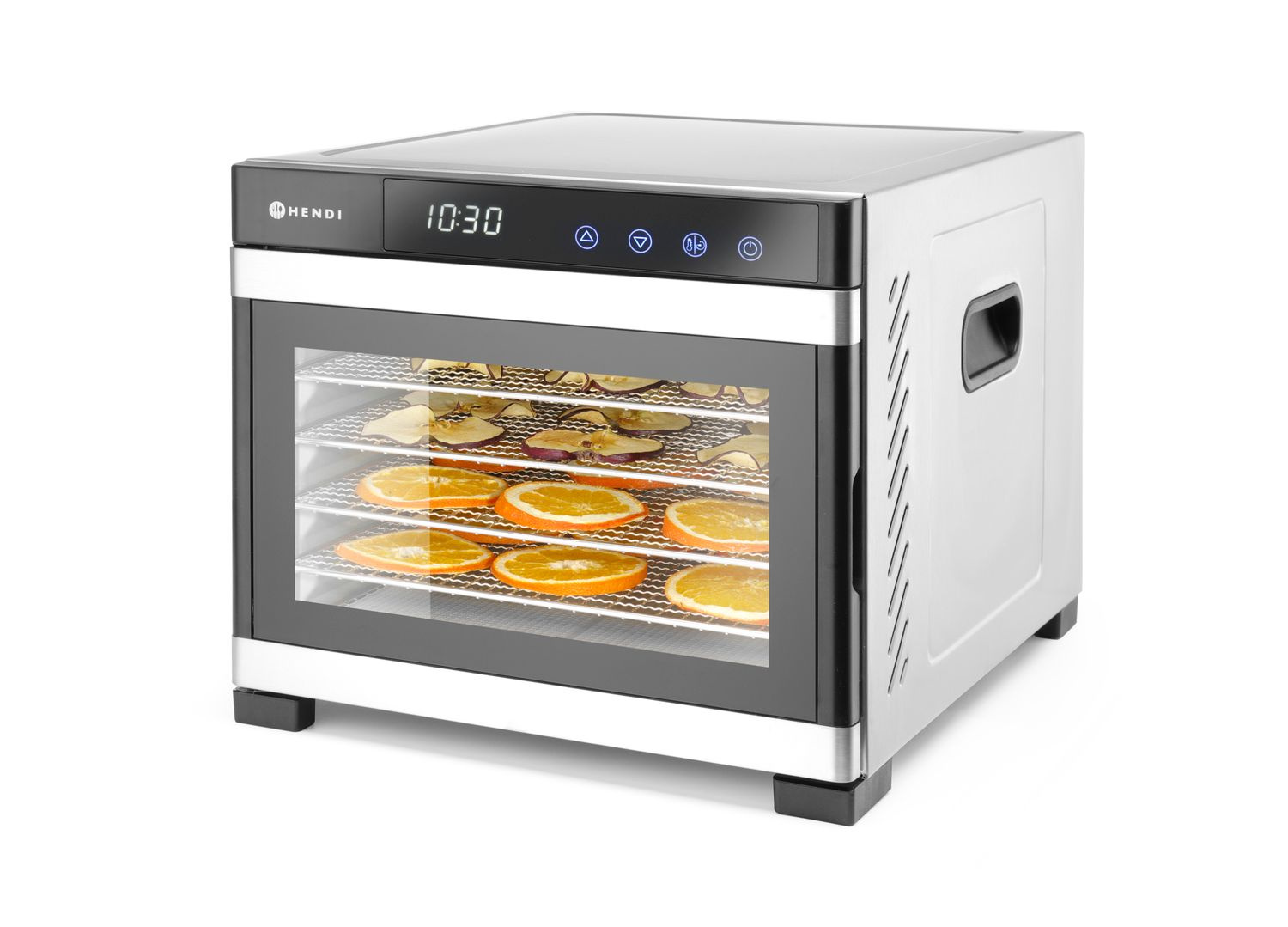 Aszalógép élelmiszerekhez Profi Line 6 tálcával, 1 kW, 230 V | HENDI 229033