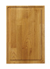 Tölgyfa tálalódeszka 420x280x(H)40mm | HENDI 505489