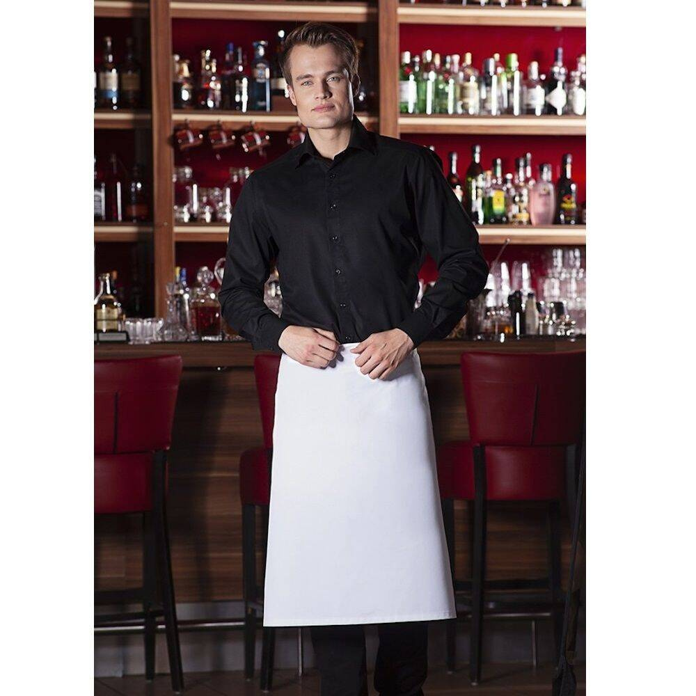 Kellner kötény bistro basic fehér | KARLOWSKY BBSS 1-3 db