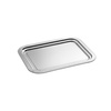 Bankett tálca CLASSIC, rozsdamentes acélból, 41.5x31x1.5 cm | APS 399