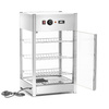 Pizza melegentartó vitrin, 3 szintes, 97 l, 0.8 kW | FORGAST FG09603