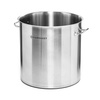 Rozsdamentes acél magas fazék fedővel, 33 l, átmérő 35 cm | FORGAST FG02033