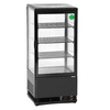 Hűtővitrin Mini 78L fekete | BARTSCHER 700277G