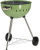 Széngrill, kerek, átmérő 54 cm, zöld | YATO YG-20303