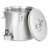 Acél termosz csappal 20 l | BARTSCHER 100085