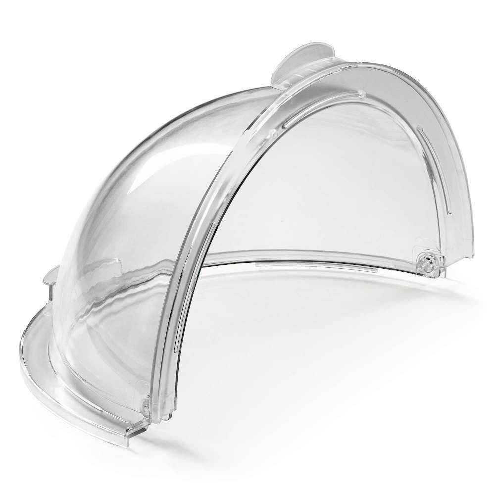 Kenyértartó roll-top fedéllel, kerek, 39.5 cm, polipropilénből és polikarbonátból | FORGAST FG03239