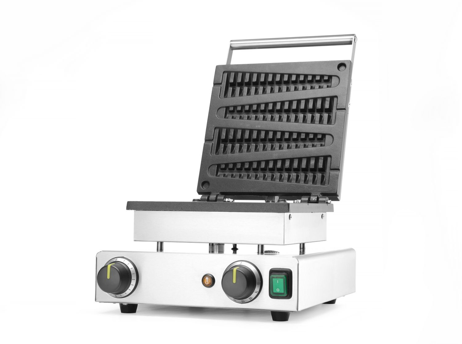 Elektromos gofrisütő Lolly, 4 gofri, 1,75 kW, 230 V | HENDI 212165