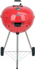 Széngrill, kerek, átm. 54 cm, piros | YATO YG-20304