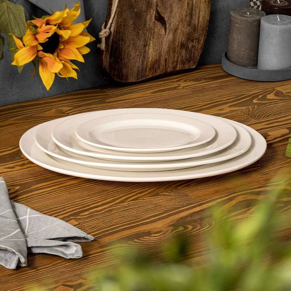 Ovális porcelán tál Modermo Prima 40 cm | MODERMO MP019
