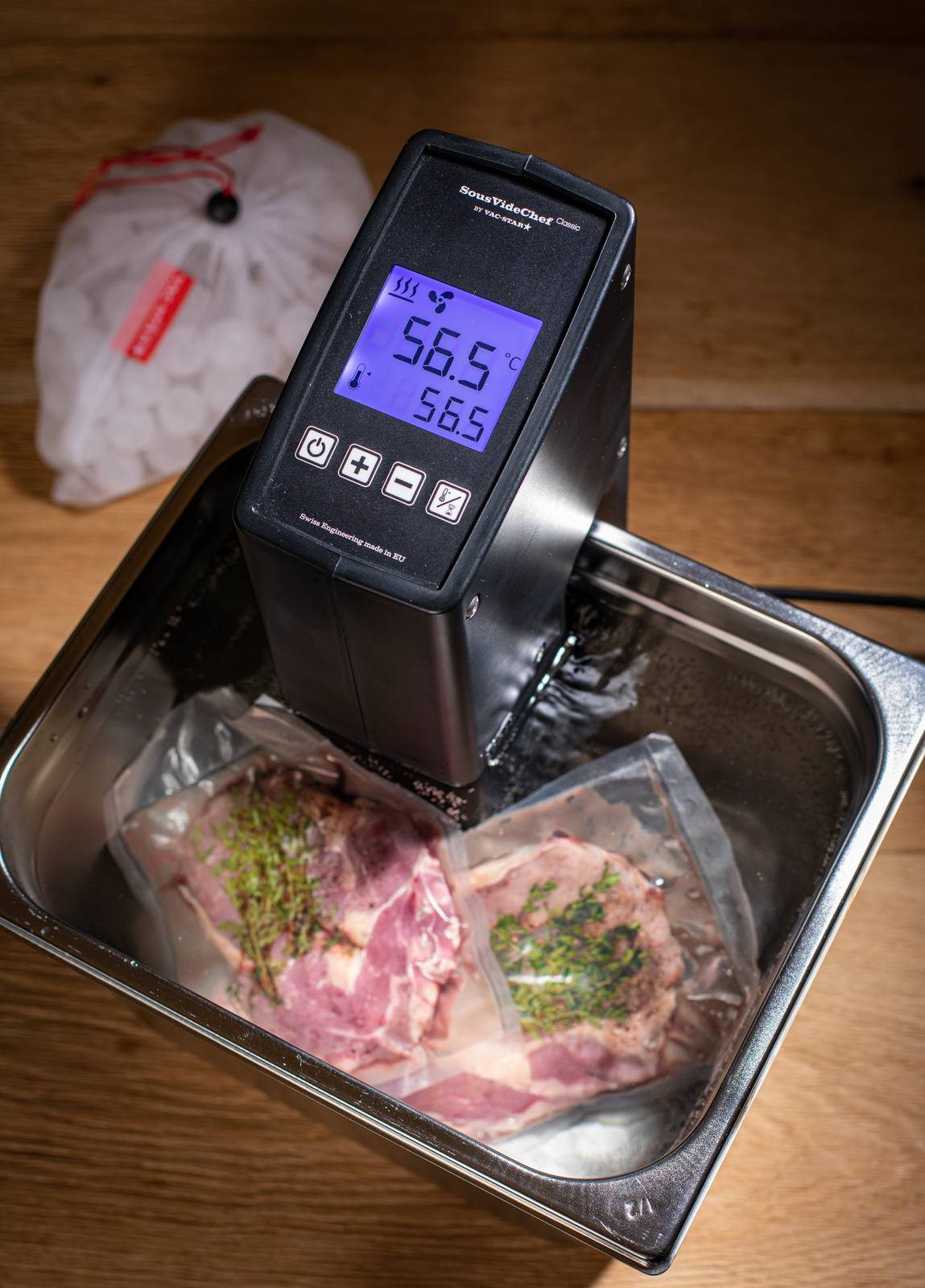 Merülő sous vide cirkulátor SousVideChef CLASSIC fehér | VAC-STAR V-4422-EF-000000