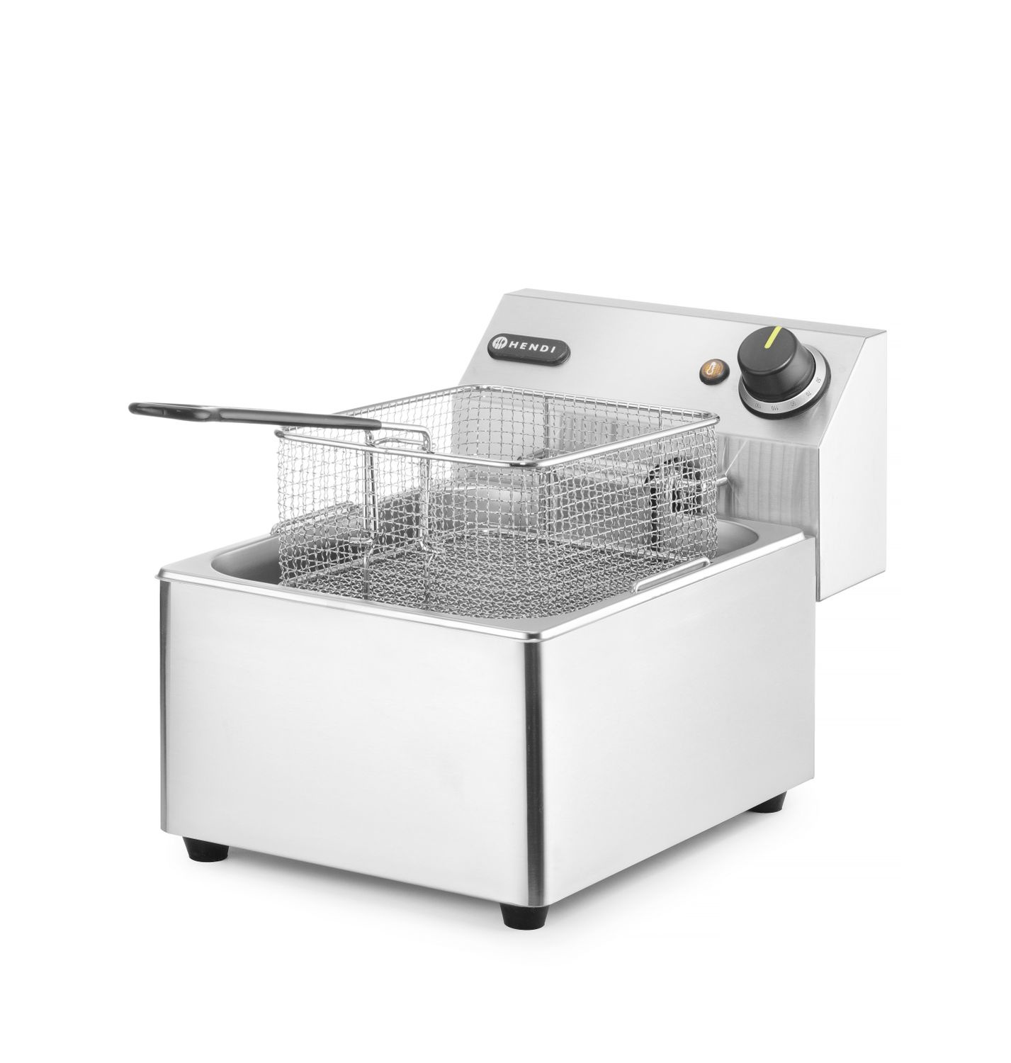 Elektromos olajsütő Blue Line, 6 l, hidegzóna, 3,3 kW | HENDI 205815