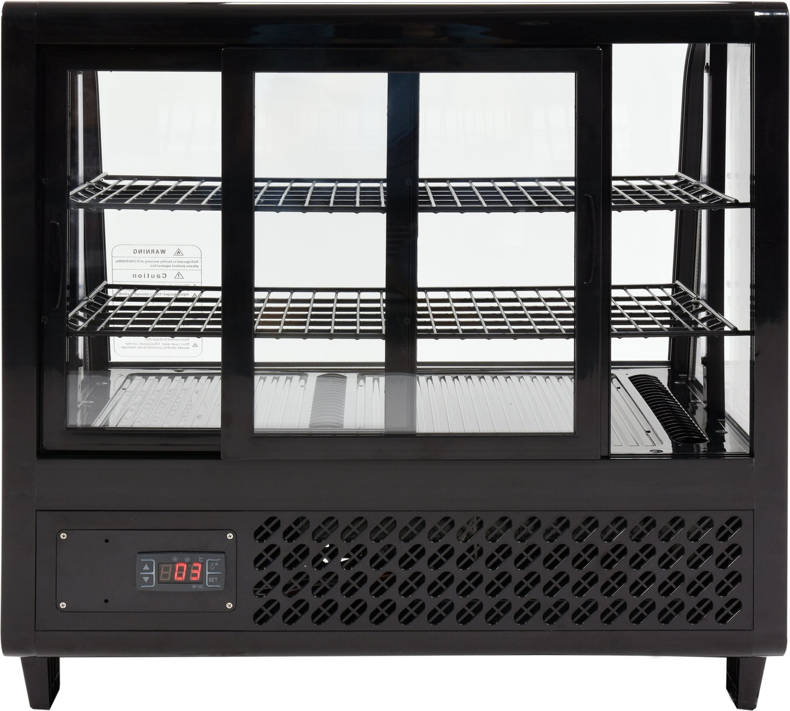 Hűtött bemutató vitrin 100 l | YATO YG-05020