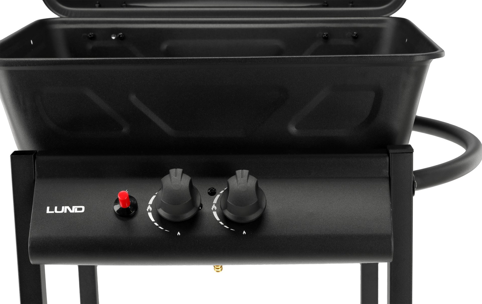 Gázgrill BAVEN, 2 égő, fekete, 5.5 kW| LUND 99657