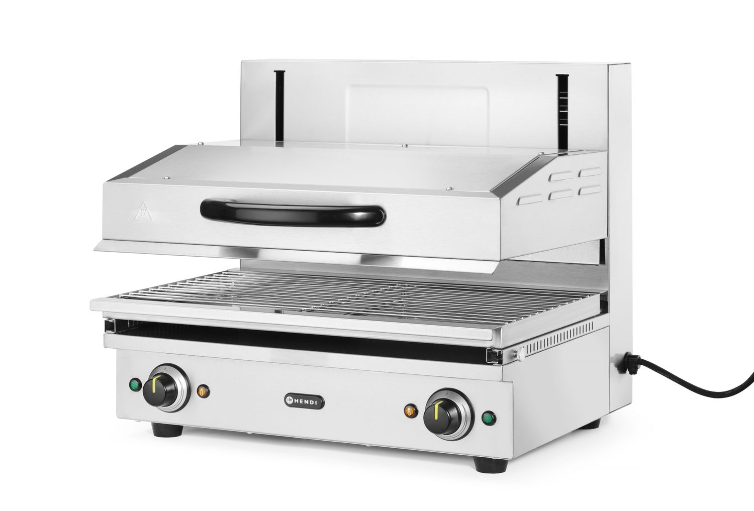 Elektromos szalamandra, 3,6 kW, rács 59x32 cm | HENDI 264706
