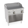 Grill lap ryflowana krómozott 400V Tecno74 | TECNOINOX 716234